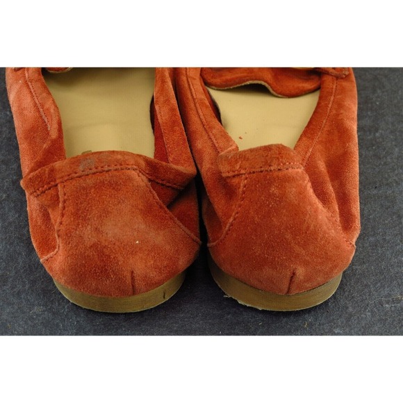 Strover Size 37 M Orange Loafer Shoes Leather Women - Picture 5 of 7